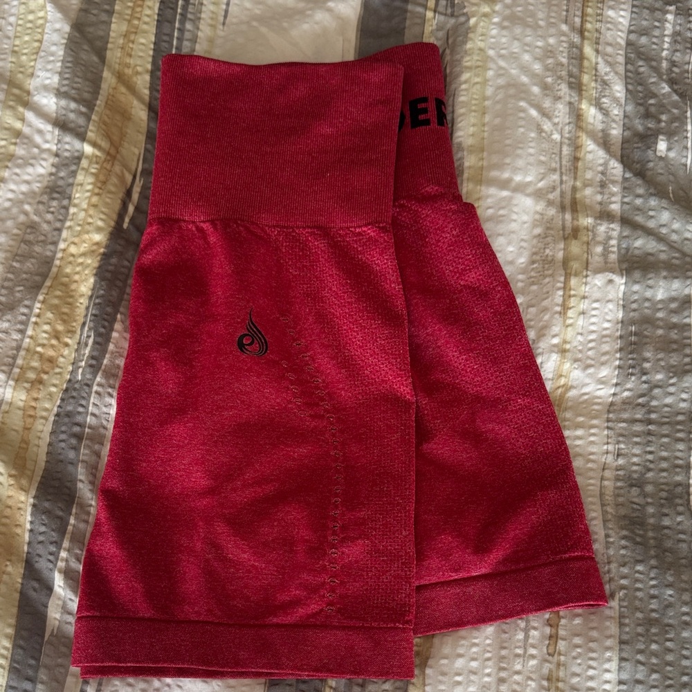 Ryderwear Vibrant Red Workout Shorts